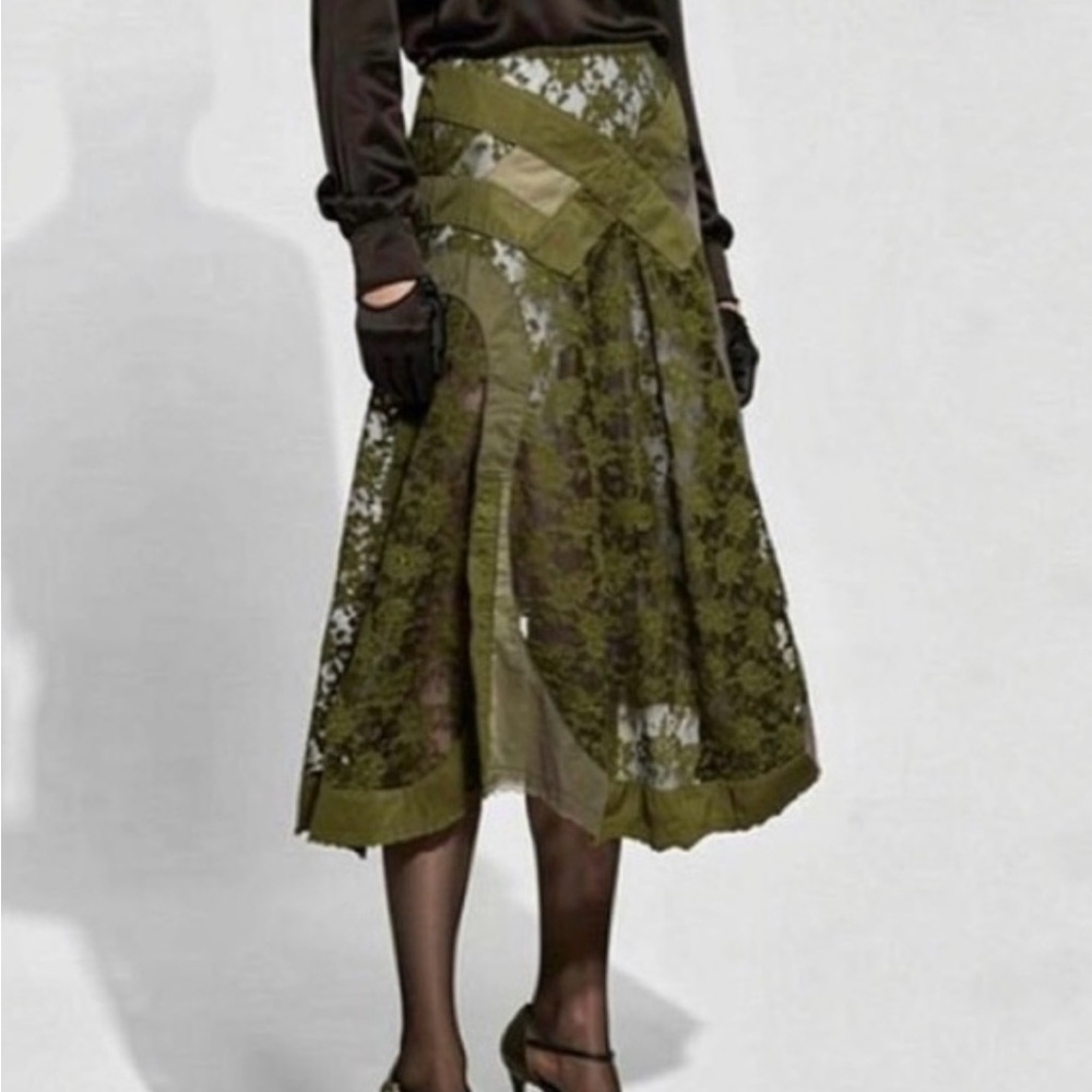 JUNYA WATANABE 2006 "SIREN CUT" LACE SKIRT - Picture 2 of 16